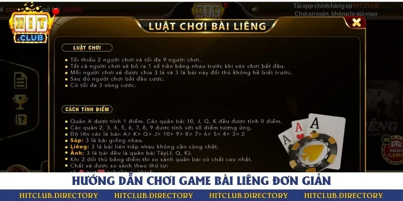 Chi tiết luật chơi bài liêng online cơ bản mới nhất