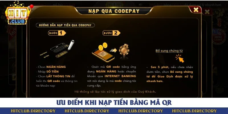 Những lợi ích thiết thực khi lựa chọn nạp tiền vào cổng game qua mã QR